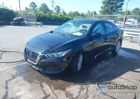 2022 Nissan Sentra S Xtronic Cvt from USA, damaged, VIN 3N1AB8BV1NY259120